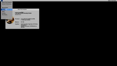 SystemUIServer showing the global menu bar